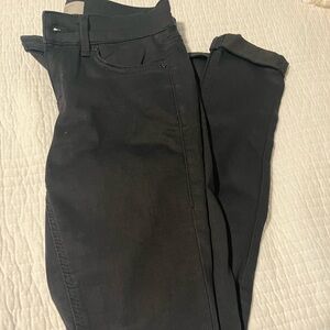 TOPSHOP MOTO BLACK  JEANS petite size 25w 28 l